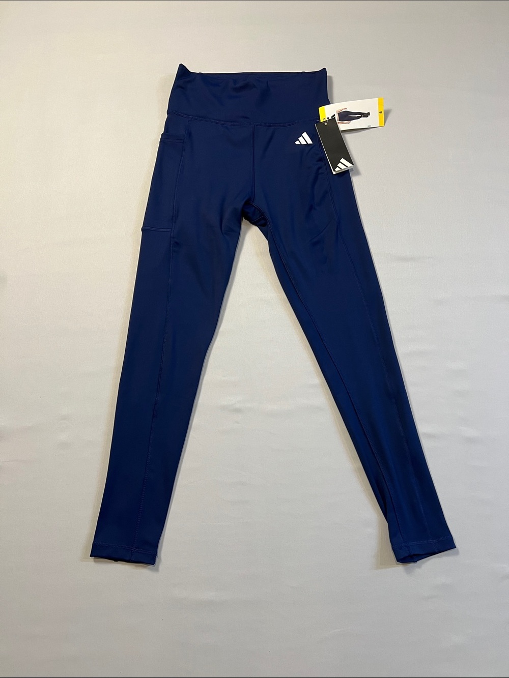adidas Navy High-Waist Women's Athletic Leggings